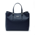 SPALDING & BROS. Borsa donna MICKY collezione TOURIST in pelle blu